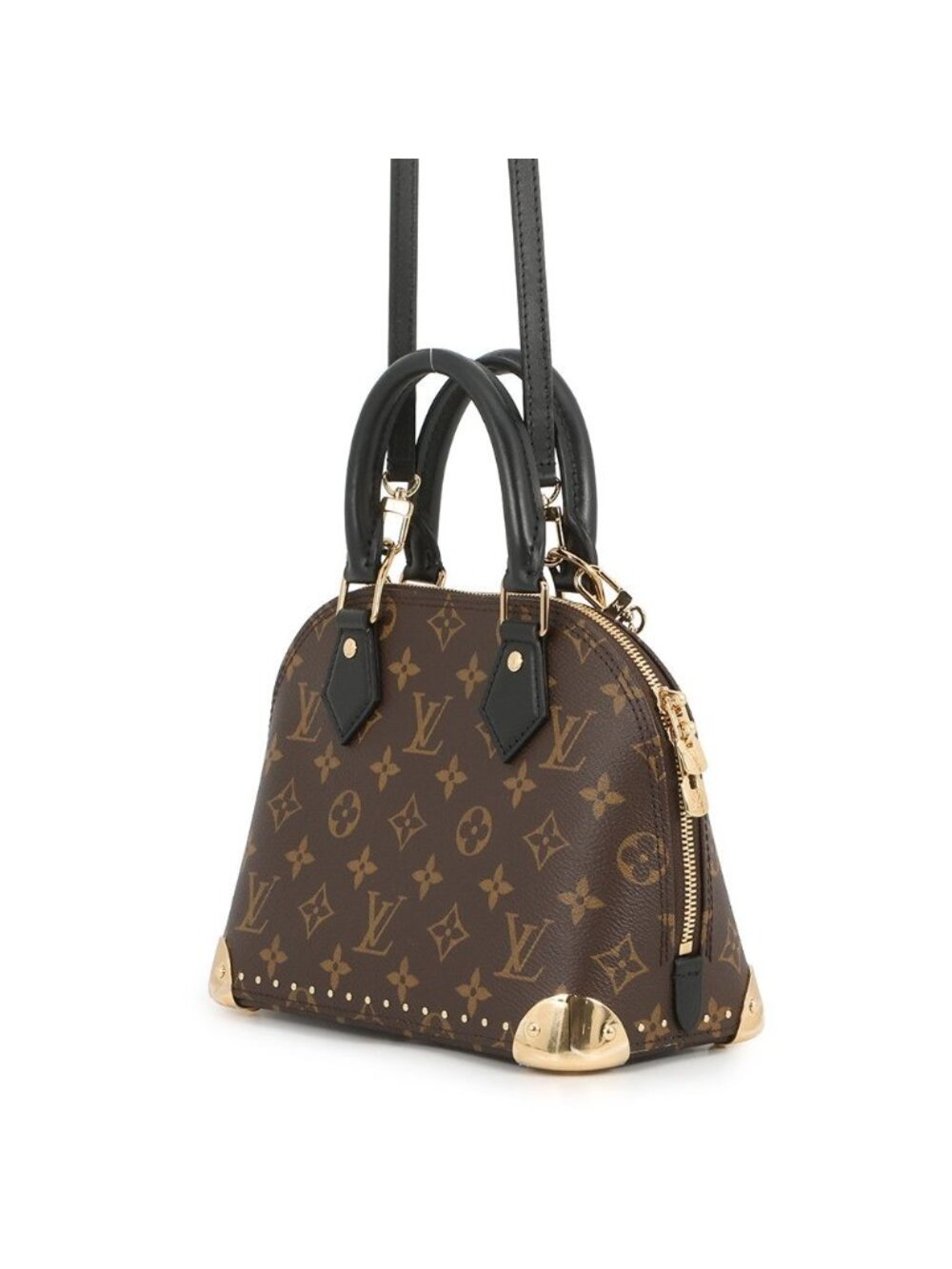 Louis Vuitton Handbag Monogram Alma Trunk BB Bag 2-Way - Picture 2 of 10
